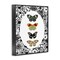 Stupell Industries Floral Butterfly Lineup Framed Giclee, design by Dan Meneely